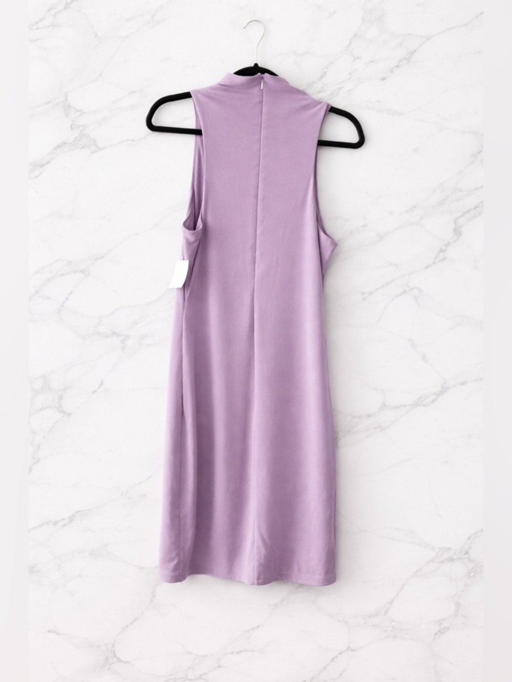Naked Wardrobe Lilac Sleeveless Dress - Picture 2 of 4